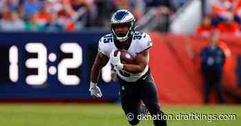 Boston Scott fantasy football start/sit advice: What to do with Eagles RB in Week 11 - DraftKings Nation