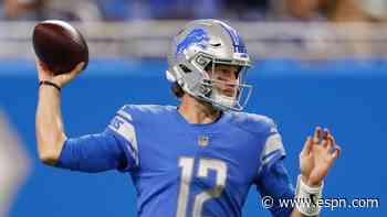 Boyle to start vs. Browns amid Lions' QB flux