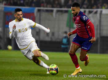 L'OGC Nice dominé par Clermont-Ferrand à la mi-temps