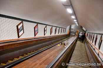Voetgangerstunnel vanaf morgen drie dagen afgesloten voor onderhoud aan roltrappen
