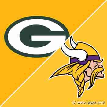 Follow live: Rodgers, Packers lock horns with division rival Vikings