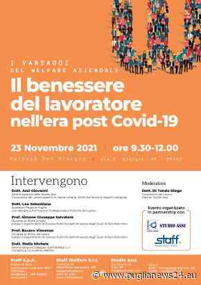 Un convegno a Trani per analizzare il cambiamento del welfare aziendale dopo la pandemia - Puglia News 24
