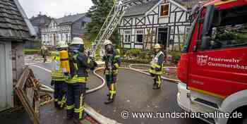 Feuer in Engelskirchen: Erdgeschoss brannte aus – Zustand des Gebäudes ist unklar - Kölnische Rundschau