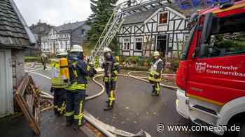Engelskirchen/NRW- Brand in Fachkwerkhaus verursacht enormen Schaden - Meinerzhagener Zeitung