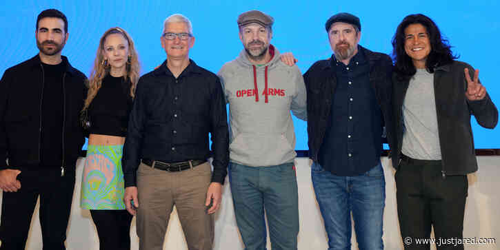 'Ted Lasso' Cast Visits Apple The Grove for a Special Q&A