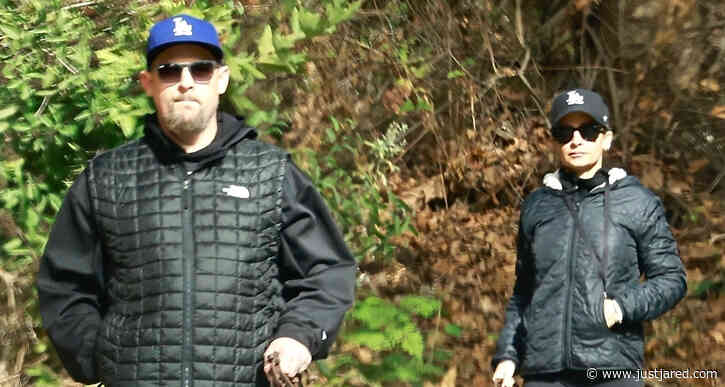Nicole Richie & Joel Madden Go For Morning Hike with Their Dogs