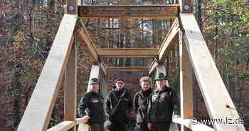 Nach elf Monaten: Holzbrücke am Hasselbachstausee ist fertig | Lokale Nachrichten aus Detmold - Lippische Landes-Zeitung