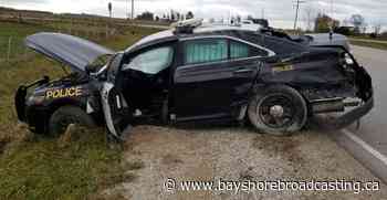 Markham Driver Charged In Collision With OPP Cruiser - Bayshore Broadcasting News Centre