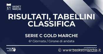 C Gold Marche-Umbria: Bramante fa 6/6, Matelica tiene il passo. Bene Osimo e Pisaurum. Prima gioia Samb - Serie C Gold Girone Unico - Basketmarche.it