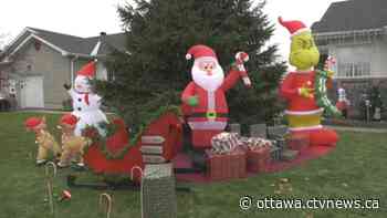 Carp teen creates homemade winter wonderland to support the Ottawa Food Bank - CTV News Ottawa