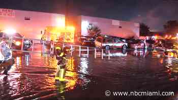 ‘It Was A Tough Fire': Crews Respond After Flames Engulf Opa-locka Warehouse