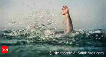 Tamil Nadu: Crowd watches man fall into Palar river, get washed away - Times of India