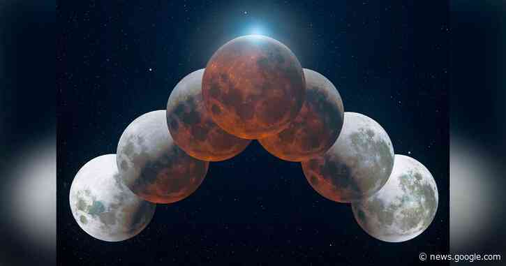 A Composite Photo of the Longest Partial Lunar Eclipse of the Century - PetaPixel