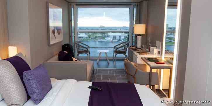 I stayed in a 243-square-foot stateroom on Celebrity Cruise's newest ship and it was more luxurious than a larger apartment — see what it was like