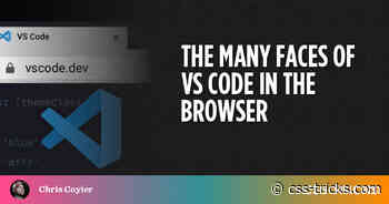 The Many Faces of VS Code in the Browser