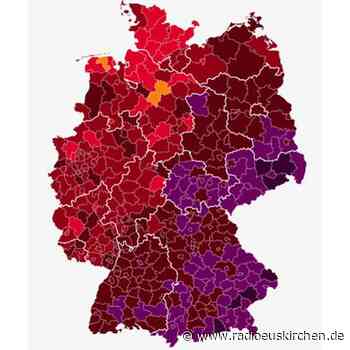 Corona-Karte: Das sind die 7-Tage-Inzidenzen in Deutschland - radioeuskirchen.de