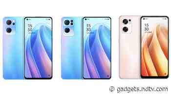Oppo Reno 7, Oppo Reno 7 Pro, Oppo Reno 7 SE Spotted on E-Commerce Site Ahead of November 25 Launch