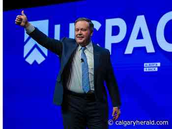 Mixed reviews to Kenney's keynote speech amid protests, UCP leadership pushback - Calgary Herald