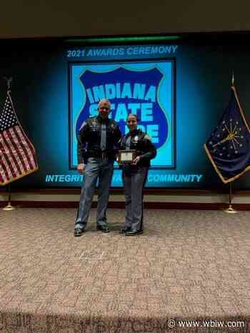 Dubois County native awarded Jasper District “Trooper of the Year” - WBIW.com