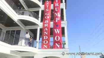 Florida Couple Wages Legal Battle Over Trump Banner Fines