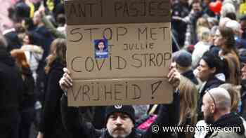 Thousands protest in Belgium against COVID-19