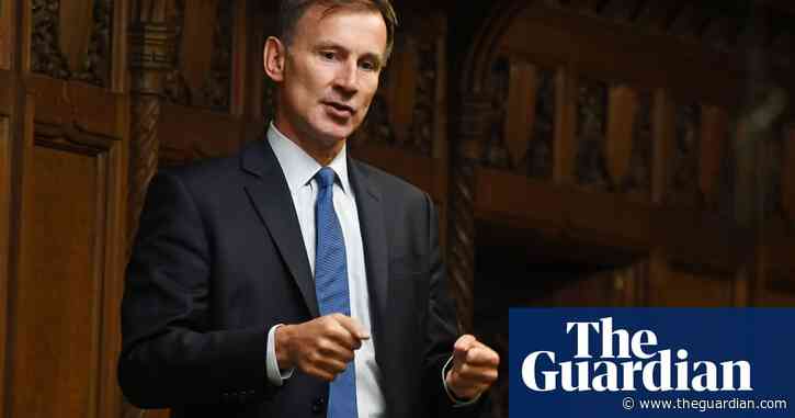 Jeremy Hunt calls social care plan ‘stingy’ but urges Tories to back it