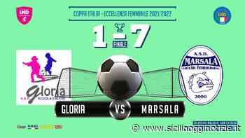 Gloria - CF Marsala 1-7 - Sicilia Oggi Notizie