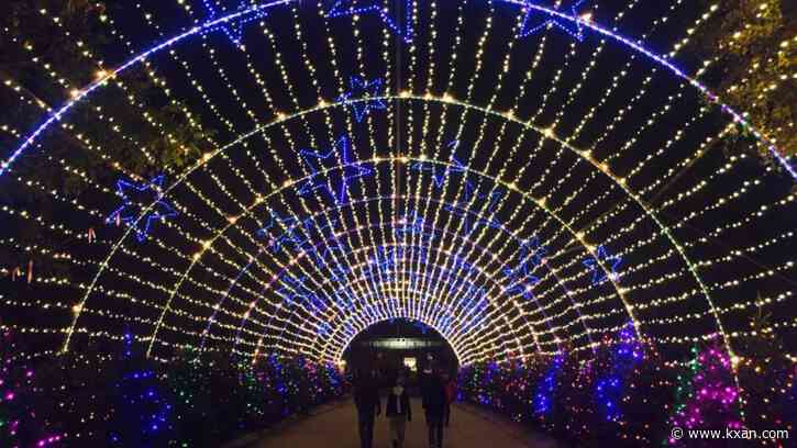 LIST: Christmas light displays in Central Texas