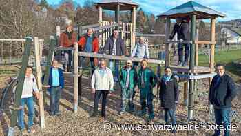 Gut angenommen: Neuer Spielplatz in Ebhausen