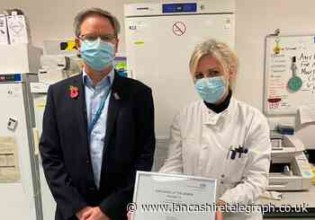 Hospital trust microbiology team recognised for tireless work during pandemic