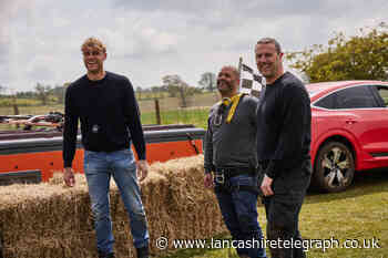 Paddy McGuiness loses control of car on BBC Top Gear as Freddie Flintoff steps in