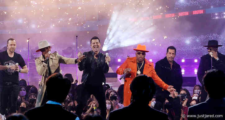 New Kids on the Block & New Edition Team Up for Epic Performance at AMAs 2021 - Watch!