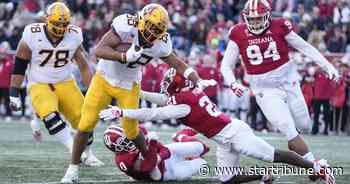 Gophers race past Indiana 35-14, trail by one game heading into battle for The Axe - Minneapolis Star Tribune