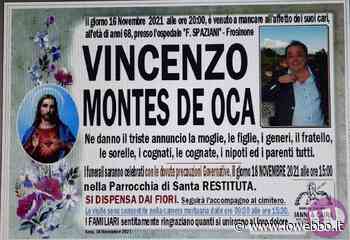 SORA - LA CITTÀ PIANGE VINCENZO MONTES IL “ SARTO” - ioWebbo