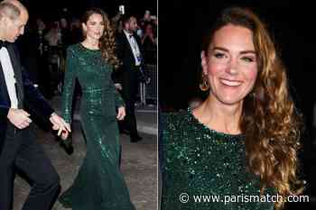 Kate, divine duchesse au bras de William au Royal Albert Hall - Paris Match