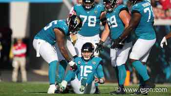 Weight of Jaguars' offense is all on Trevor Lawrence's shoulders