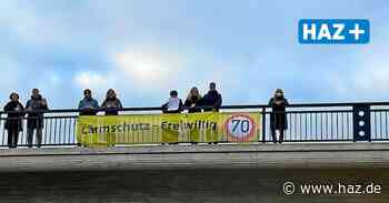 B-3-Umgehung Hemmingen: Bürgerinitiativen protestieren für mehr Lärmschutz - Hannoversche Allgemeine