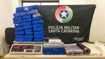 Traficante é preso com 15 quilos de maconha em Imbituba - ND