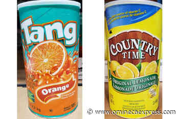 Juice mixes recalled due to possible presence of glass - Vanderhoof Omineca Express