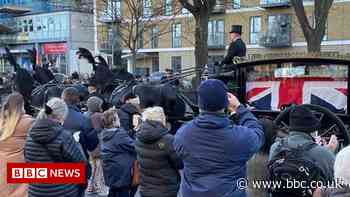 Sir David Amess death: Crowds line streets in tribute