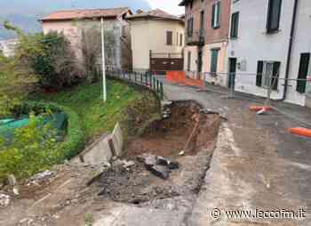 LECCO: CONSOLIDAMENTO STRADALE IN VIA LUSCIANA - Lecco FM