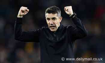 Hungry Wolves are living it Lage under Bruno - the Portuguese has transformed his side's fortunes - Daily Mail