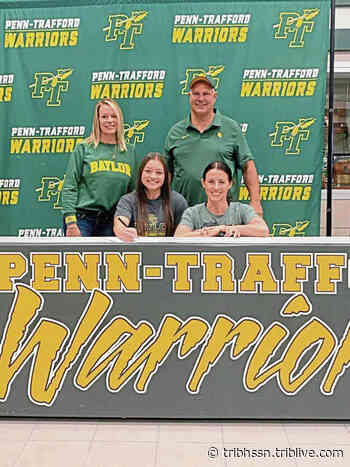 Penn-Trafford's Bruno signs letter of intent to attend Baylor for acrobatics and tumbling | Trib HSSN - TribLIVE