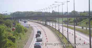 Live updates as A180 blocked after crash near Luxmore services - Grimsby Live