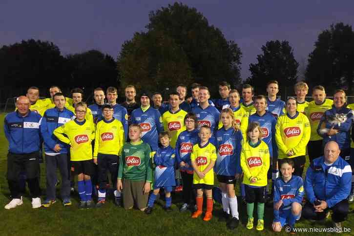 Patrick (55) zingt voor zijn eerste kleinkind, maar ook voor jongeren met een beperking van voetbalclub De Grasduikers