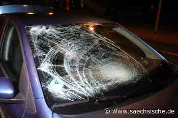 Auto erfasst zwei Fußgänger in Dresden - Sächsische.de