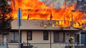 Duplex in Medical Lake catches fire, cause unknown - KREM.com