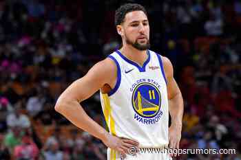 Klay Thompson Receives Full Medical Clearance For Practice - hoopsrumors.com