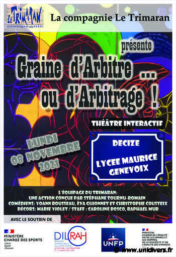 Graine d'Arbitre ... ou d'Arbitrage ! Lycée Maurice Genevoix - Unidivers