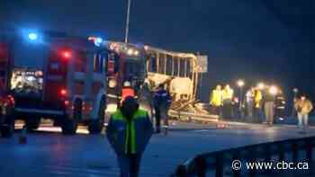 Fiery Bulgaria bus crash kills at least 45 people, including children
